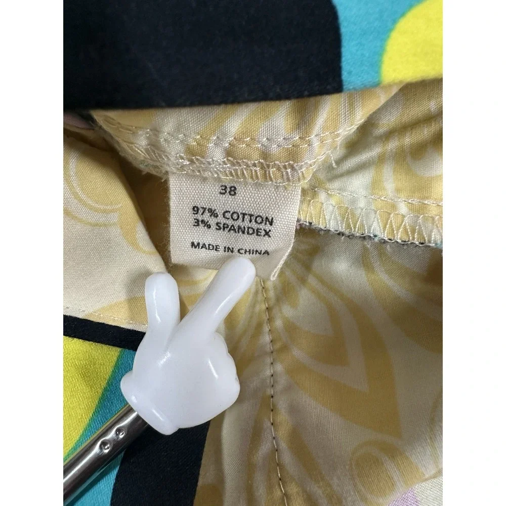 Loudmouth Golf Shorts Mens Size 38 Couch Potato Print Stretch 60s 70s